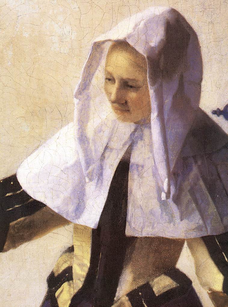 Young Woman with a Water Jug (detail) r